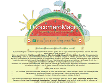 Tablet Screenshot of ilcocomeromagico.it